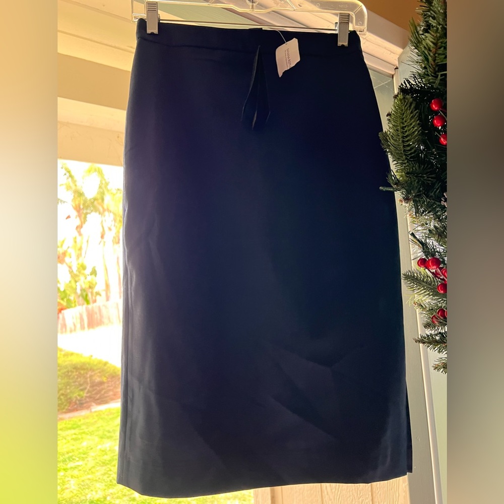 Navy Blue Pencil skirt